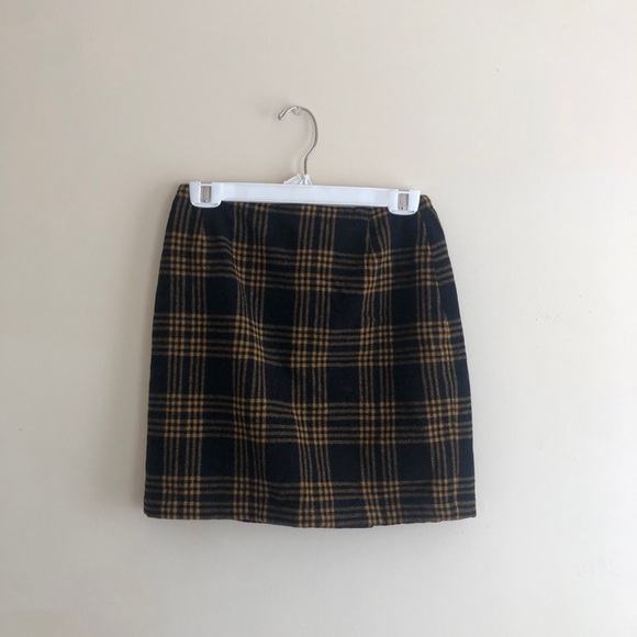 Vintage Plaid Wool Skirt Suit - Picture 4 of 16